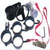 Home Court Outdoor Volleyball Post Collar Set (Steel Ratchet) view 1