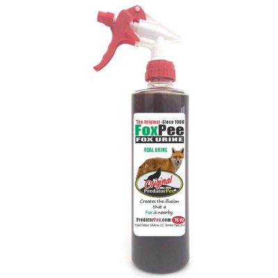 Predator Pee 100% Fox Urine - Territorial Marking Scent - Creates Illusion That Fox is Nearby - 16 oz