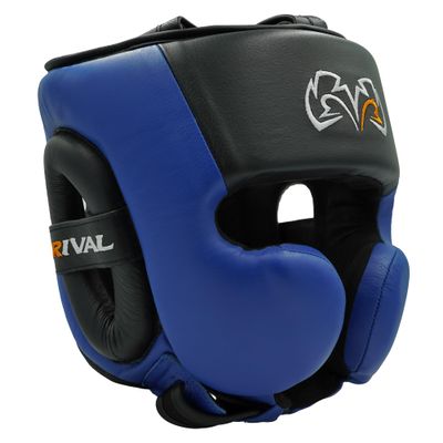 RIVAL Boxing RHG30 Mexican Headgear - Big Cheek Protectors for Optimal Nose and Eye Protection, Microfiber Inner Lining