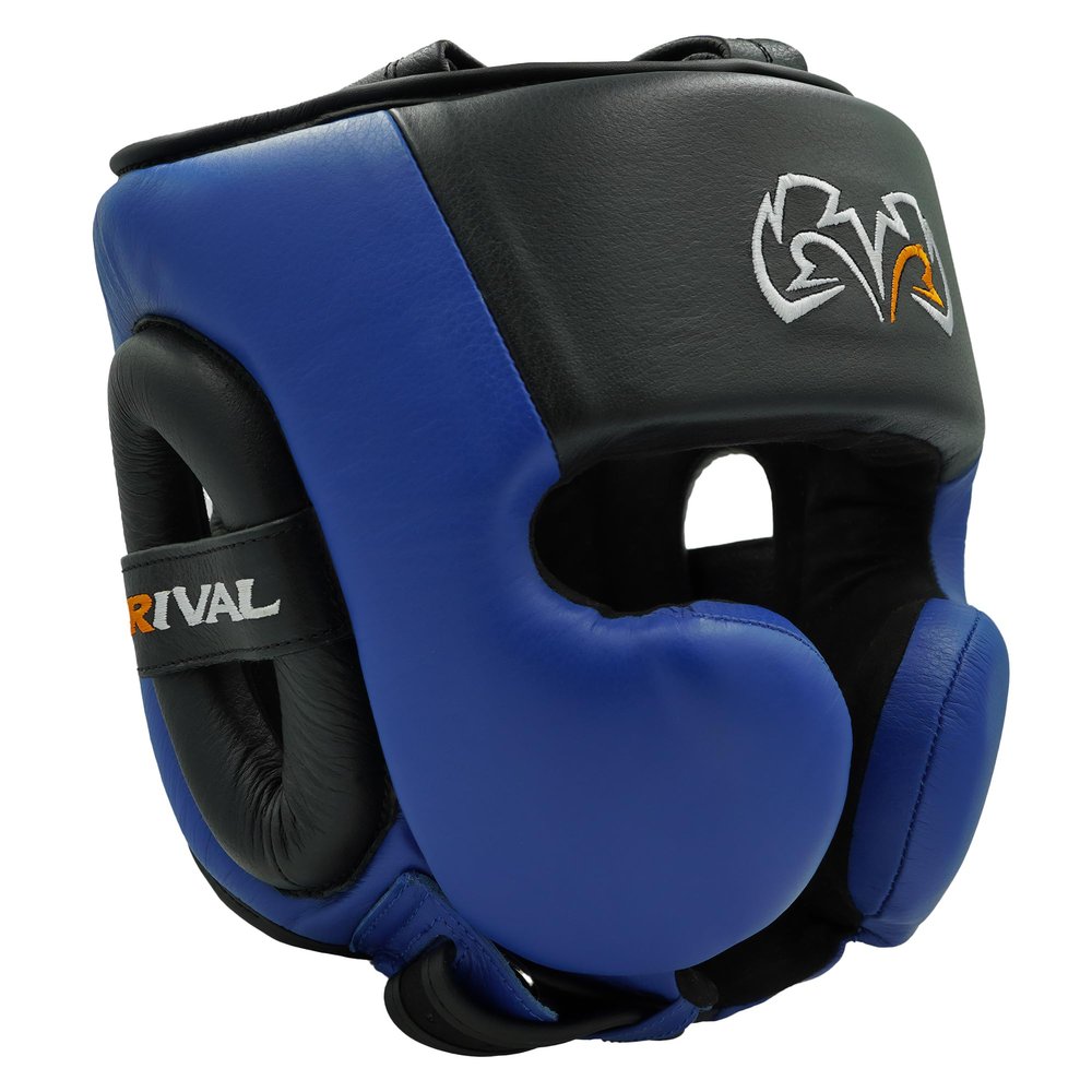 RIVAL Boxing RHG30 Mexican Headgear - Big Cheek Protectors for Optimal Nose and Eye Protection, Microfiber Inner Lining