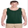 Gildan Adult Heavy Cotton Tank,FOREST GREEN,M view 1
