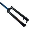 CarbonCycles Exotic Rigid Carbon Fork 44.5cm Blue Steerer Mountain Bike Post Mount Disc Only view 3
