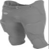 Rawlings | Boy's Lightweight Football Pants | Integrated Pads | Grey | Medium view 1