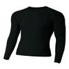 A4 Sportswear Black Adult XL Short Sleeve Compression view 1