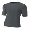 A4 Sportswear Graphite Adult XL Half Sleeve Compression view 1