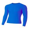 A4 Sportswear Royal Blue Adult 3XL Long Sleeve Compression view 1