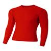 A4 Sportswear Red Adult Medium Long Sleeve Compression view 1