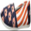 FOCO Auburn Tigers NCAA Womens Stripe Canvas Shoes - S view 4
