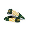 FOCO Baylor Bears NCAA Womens Stripe Canvas Shoes - M view 1