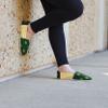 FOCO Baylor Bears NCAA Womens Stripe Canvas Shoes - M view 2