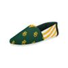 FOCO Baylor Bears NCAA Womens Stripe Canvas Shoes - M view 4