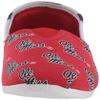 FOCO Ole Miss Rebels NCAA Womens Stripe Canvas Shoes - S view 2