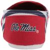 FOCO Ole Miss Rebels NCAA Womens Stripe Canvas Shoes - S view 3