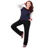Only Faith Women's Active Basic Jogger Pants Fleece Open-Bottom Sweatpant (S) Black view 1