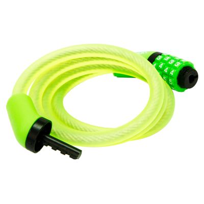 Rolson 66749 12 x 1200 mm Combination Bicycle Cable Lock