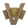 Tasmanian Tiger Warrior Belt MK III, Tactical Battle Belt, MOLLE Webbing, Chest Strap Carrying System, Medium, Black, TT-7655-040-M view 4
