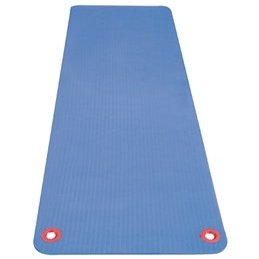 Aeromat Elite Workout Mat w/eyelets, 1/2"x20"x48" - Blue