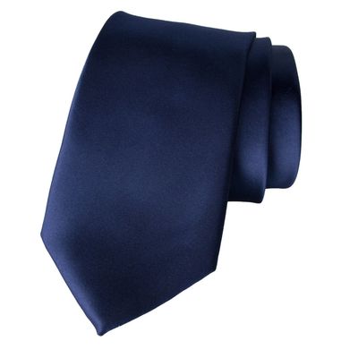 FOMANN Mens Skinny Ties Solid Woven Necktie 2.75 Inch (Navy Blue)