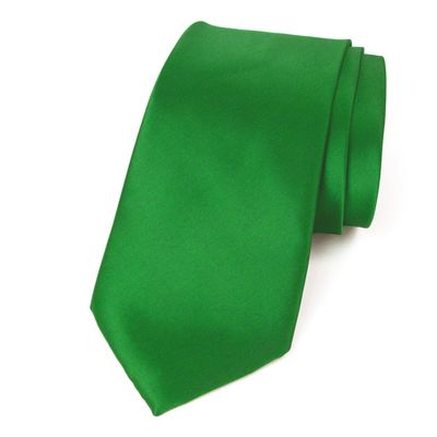 FOMANN Mens Skinny Ties Solid Woven Necktie 2.75 Inch (Kelly Green)