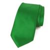 FOMANN Mens Skinny Ties Solid Woven Necktie 2.75 Inch (Kelly Green) view 1
