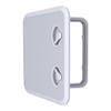 SEAFLO Marine Boat Deck Rectangular Access Hatch - 18.11" x 20.47" (460mm x 510mm) 180 Opening Lid, Non-Skid, Corrosion and UV Resistant, 4-Year Warranty! (White, Standard) view 1