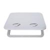 SEAFLO Marine Boat Deck Rectangular Access Hatch - 18.11" x 20.47" (460mm x 510mm) 180 Opening Lid, Non-Skid, Corrosion and UV Resistant, 4-Year Warranty! (White, Standard) view 2