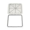 SEAFLO Marine Boat Deck Rectangular Access Hatch - 18.11" x 20.47" (460mm x 510mm) 180 Opening Lid, Non-Skid, Corrosion and UV Resistant, 4-Year Warranty! (White, Standard) view 3