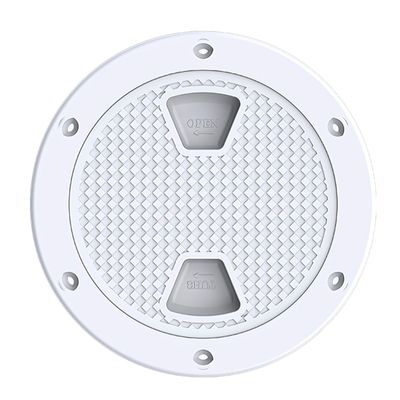 Seaflo 6" Boat Round Non Slip Inspection Hatch with Detachable Cover