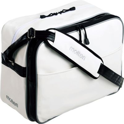 Molten Enamel Bag KM0074-WK White x Black L