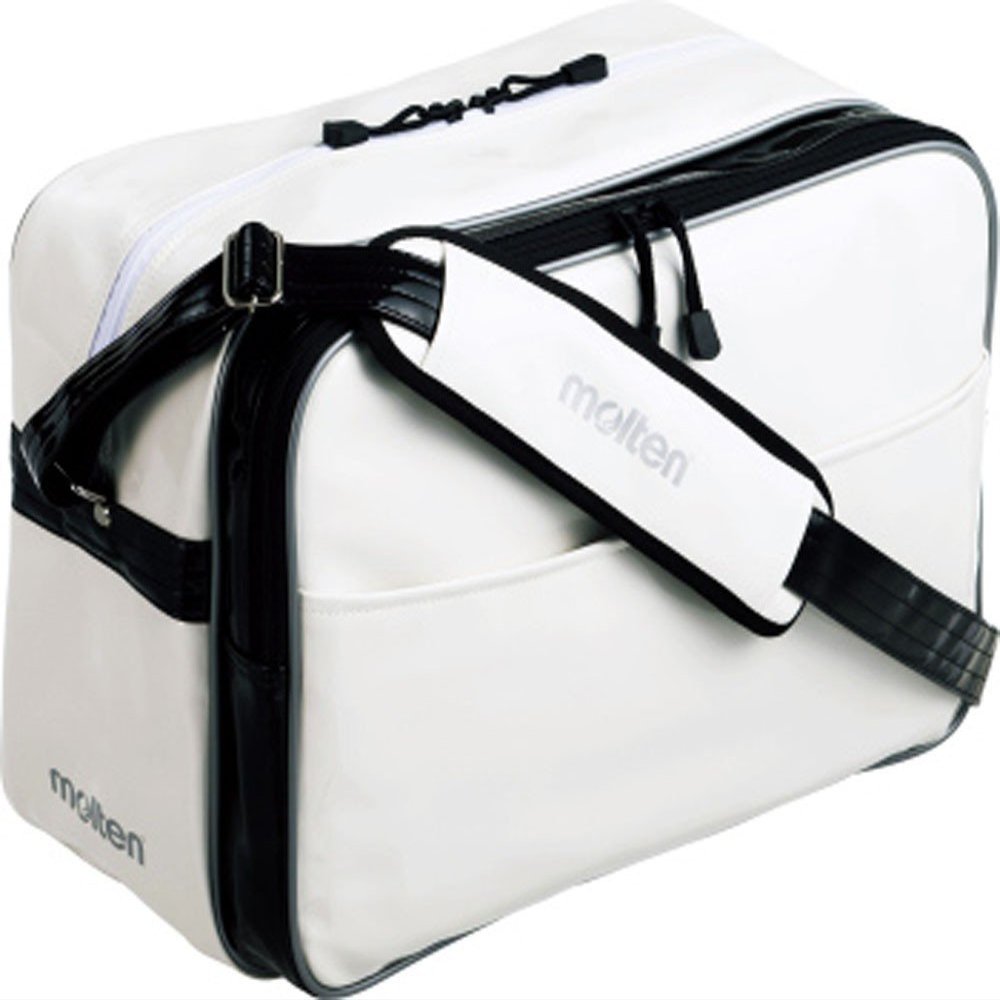 Molten Enamel Bag KM0074-WK White x Black L