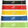 Fit Simplify Resistance Loop Exercise Bands with Instruction Guide and Carry Bag, Set of 5 view 2