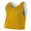 A4 Sportswear Gold/White Youth Large Reversible Jersey Pinnies view 1