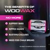 WODWAX 60g Bar - The Original Pull Up Bar Wax for Better Grip view 3