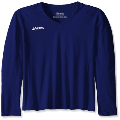 ASICS Unisex-Child Jr. Roll Shot Performance Jersey, Royal, X-Large