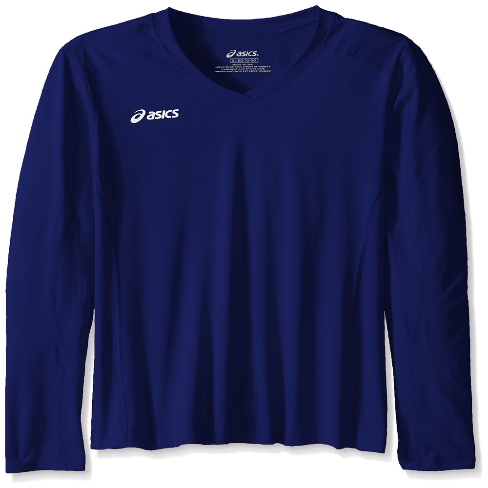 ASICS Unisex-Child Jr. Roll Shot Performance Jersey, Royal, X-Large
