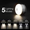 LE LED Camping Lantern Rechargeable, 310LM, 5 Light Modes, Power Bank, Waterproof, Mini Flashlight with Magnetic Base for Hurricane Emergency, Outdoor, Hiking, Home and Car view 2