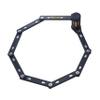 OnGuard Heavy Duty Link Plate Lock K9 (3.69')  9390 mm Folding Hardened Steel Link Chain Lock with Z-Cylinder Core, 23 mm Protective Rubber Cover, 5 Laser-Cut Keys, Compact High-Security Bike Lock view 4
