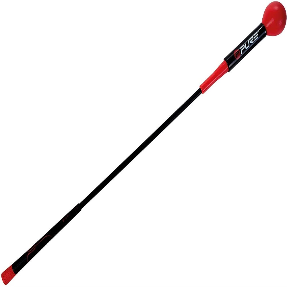Pure2Improve Tempo Trainer Flexible Shaft Golf Swing Trainer Improving Swing Tempo and Fluidity, and Achieving Greater Distance and Accuracy, 48-Inch