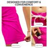 Kanu Surf Women's Plus-Size Marina Solid Stretch Boardshort, Pink, 3X view 3