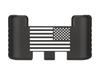 NDZ Performance Aluminum Slide Racker Assist Back Plate for Gen 1-5 Glock 17 19 19x 22 23 24 26 27 31 32 33 34 35 45 47 49, Improved Slide Grip, Black - United States Battle Flag view 1
