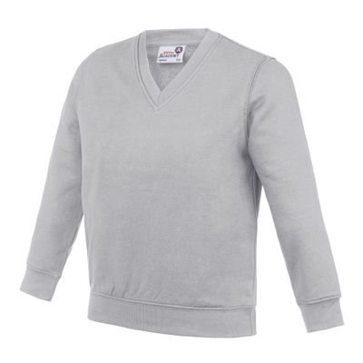 Kids Academy v-Neck Sweatshirt(Academy Grey, 910)