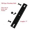 Ultimate Arms Gear 5" Bolt on Picatinny Rail for Hand Guard and Magpul MOE Hand Guard view 3