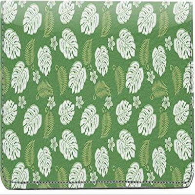 123 Cheap Checks Tropical Designer Checkbook Cover, with Credit Card Slots and Pen Loop
