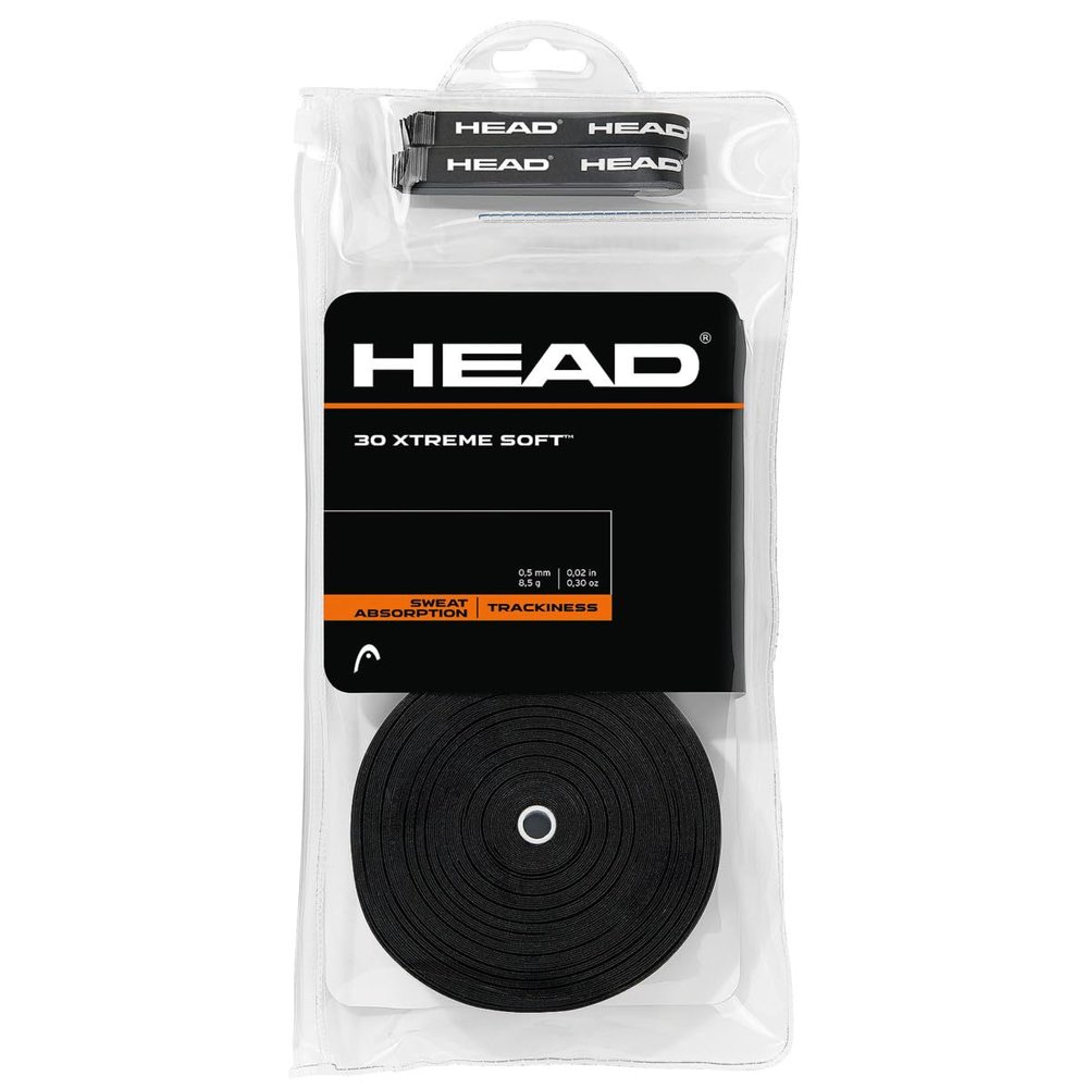 HEAD XtremeSoft 30 Pack Overgrip - Black