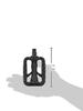 Bridgestone VP-308.A P4376 F460169BLC Bicycle Pedal, Resin with Reflector, Black view 2