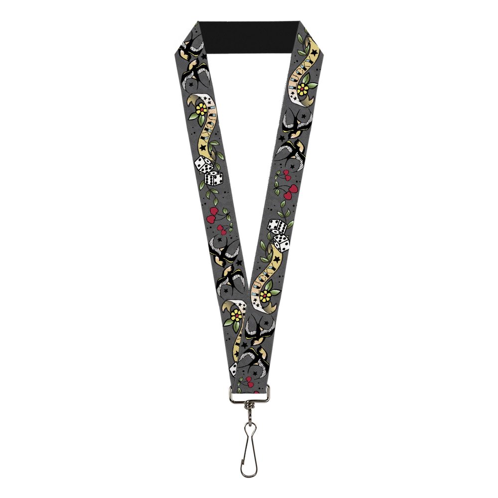 Buckle-Down Lanyard - Lucky Tattoo
