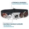 Buckle-Down Seatbelt Buckle Dog Collar - Gothic 3 - 1" Wide - Fits 15-26" Neck - Large view 4