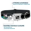Buckle-Down Seatbelt Buckle Dog Collar - Panda Bling - 1.5" Wide - Fits 16-23" Neck - Medium view 4