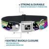 Buckle-Down Seatbelt Buckle Dog Collar - Octopus Superhero Cartoon - 1" Wide - Fits 9-15" Neck - Small view 4