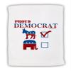 TOOLOUD Proud Democrat Checkmark Micro Terry Sport Towel 15" x 22" view 1